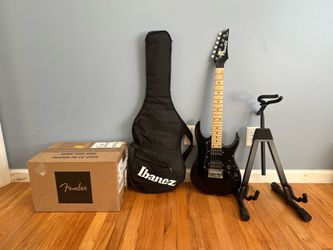 Ibanez electric guitar & new amp