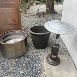 FREE Sola Fire Pit, Planter and Patio Heater  