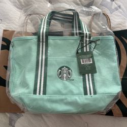 Starbucks Tote Bag Mint