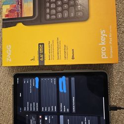 iPad Air 5th Gen + Zagg Pro Key
