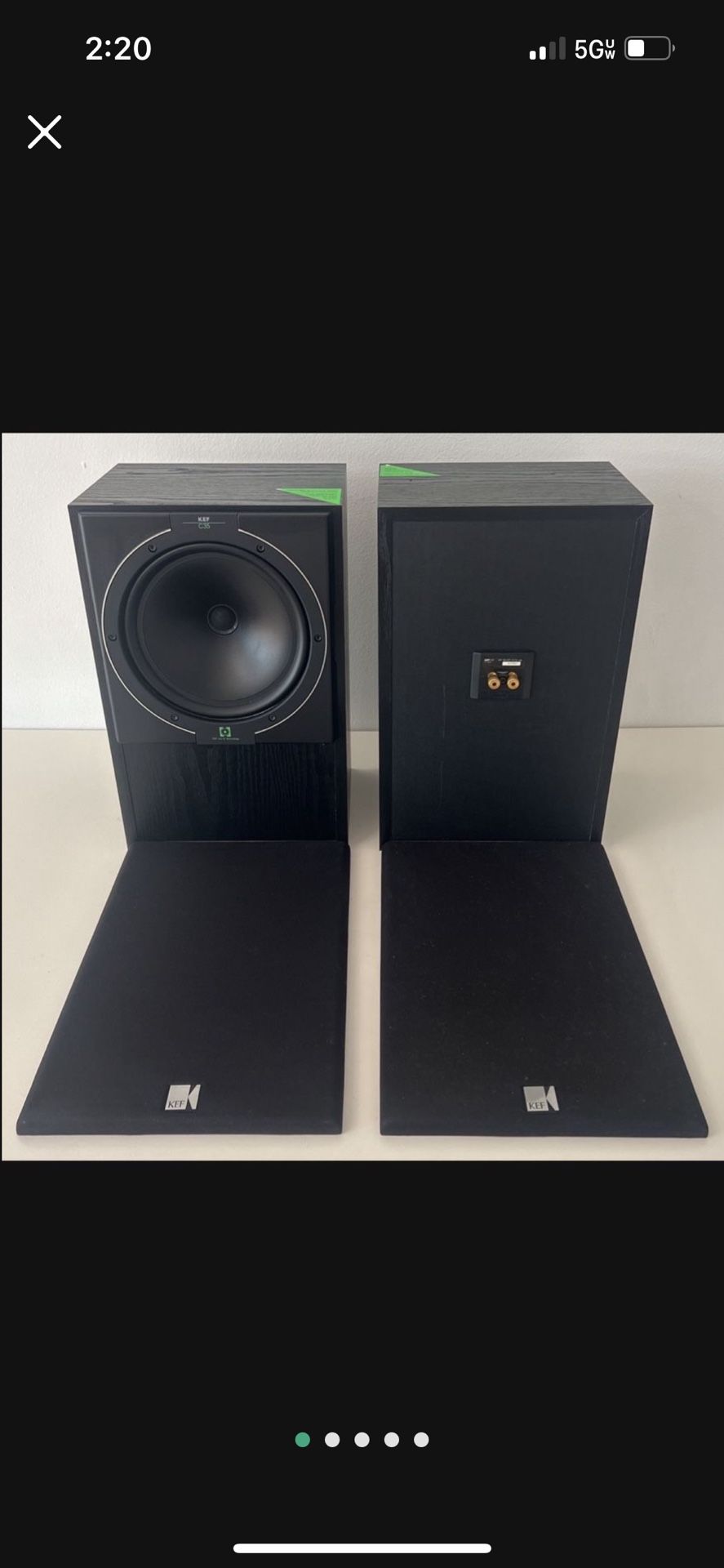 KEF C35 SP 3093 Loudpeakers, 150 W