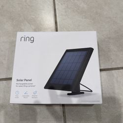 Ring Solar Panel 1.9W 1st gen Black Color - Brand New