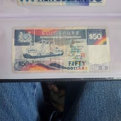 Singapore $50 Note