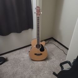 Beginners Acoustic Electric Bass Guitar 