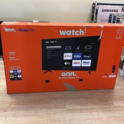 Onn Roku Tv  65inch