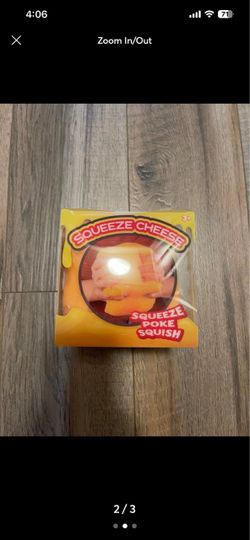 Squeeze Cheese Sensory Squish Toy