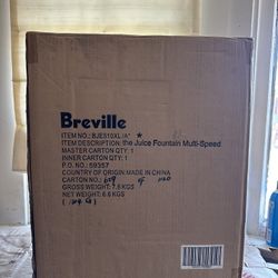 New In Sealed Box Breville Juicer BJE10XL
