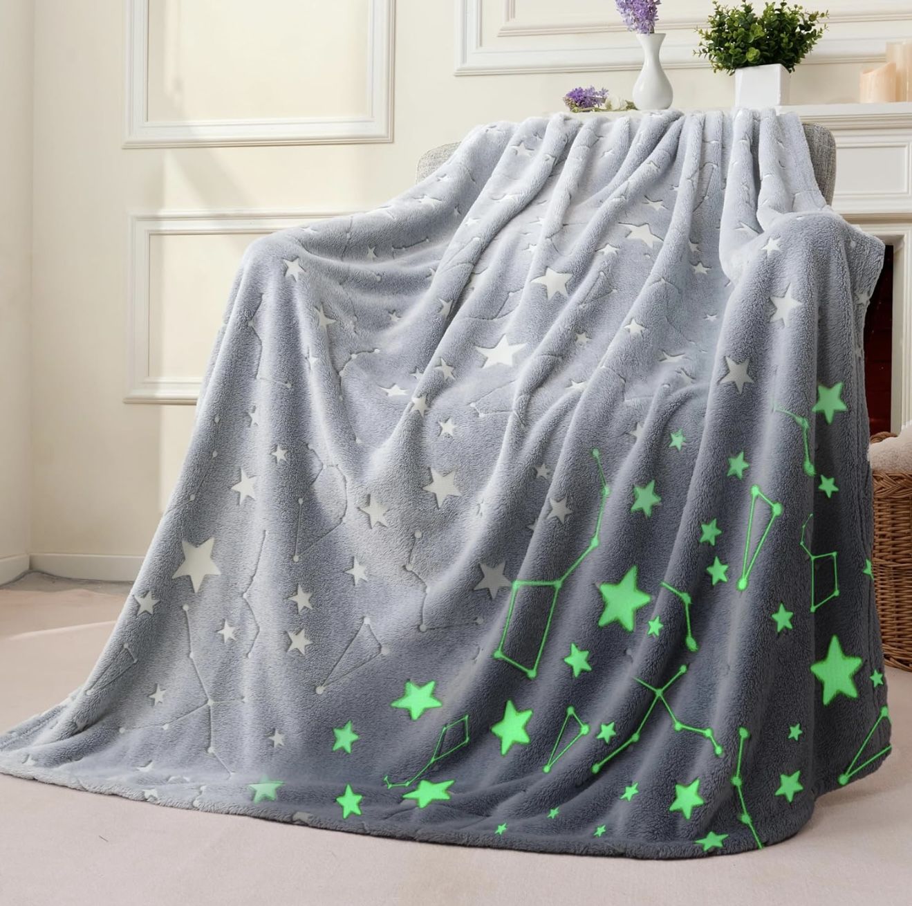 Glow In The Dark Blanket 50x60