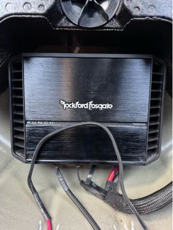Subwoofer and amp