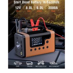 Portable Car Jump Starter