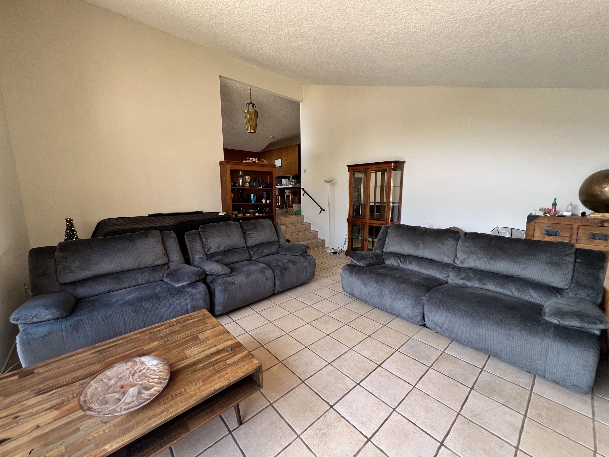 3-Piece Reclining Sofa Set – Good Condition
