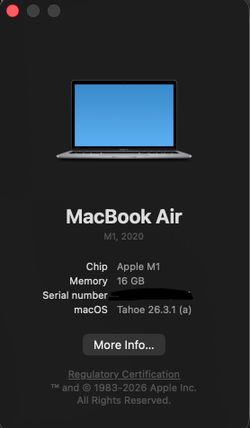 Macbook Air M1