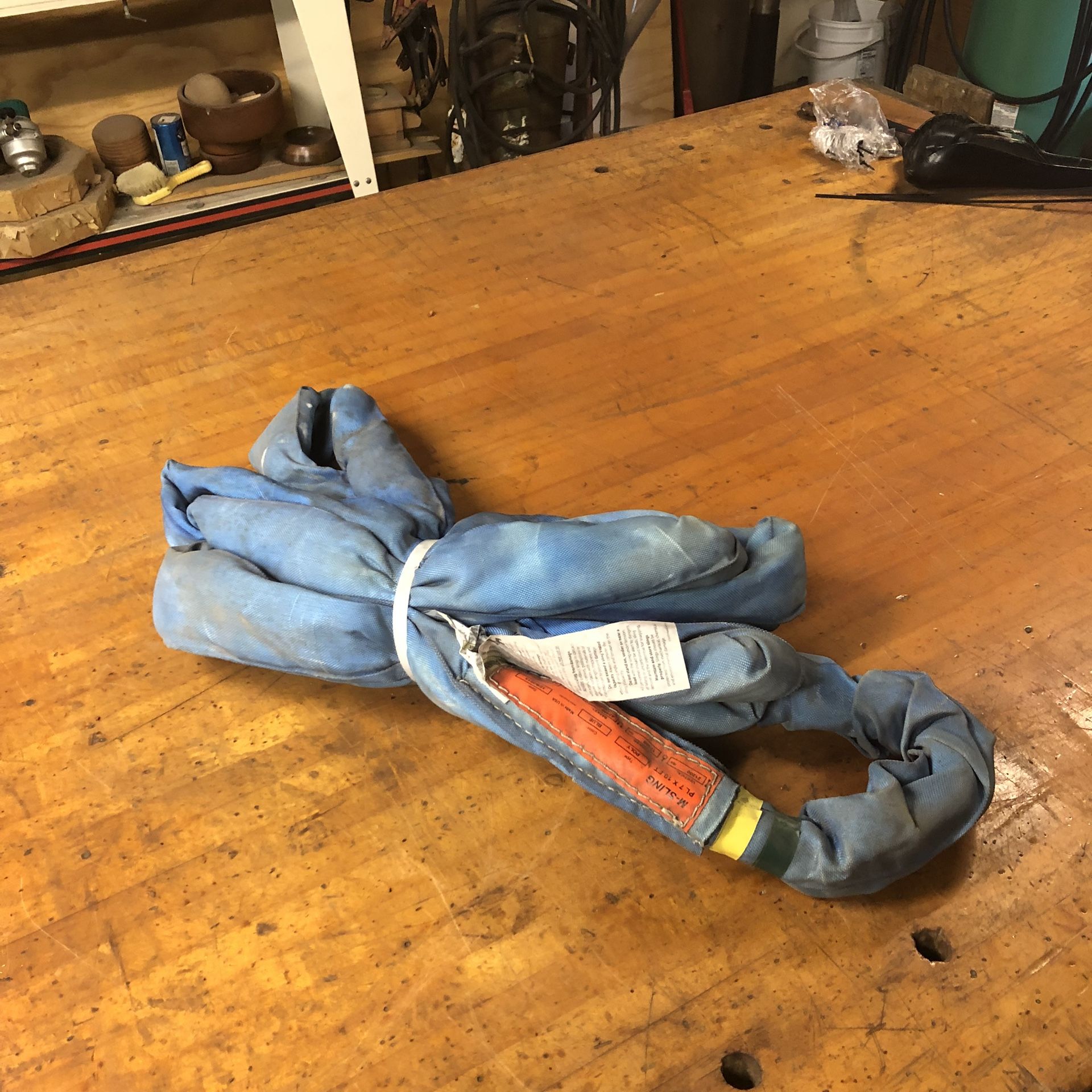 Polyester Lifting Sling 10’ Long 42,400 Lbs Basket Capacity / Off Road Recovery Tow Strap - $60 Each
