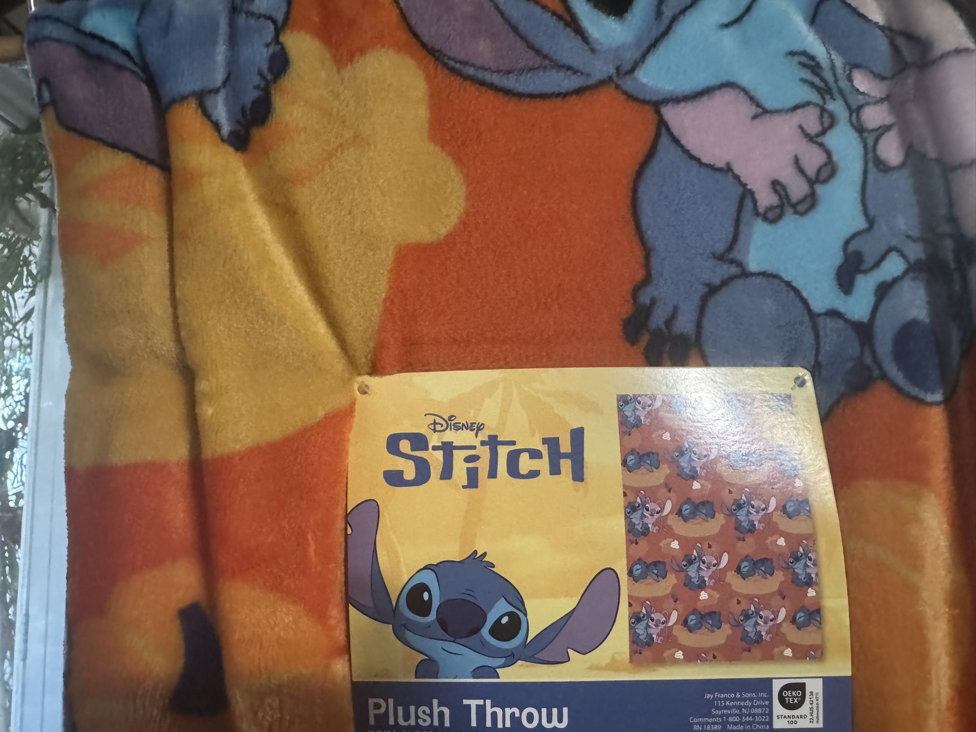 Stitch Halloween Blanket