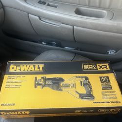 Brand New Dewalt Xr20v Brushless Reciprocating Saw