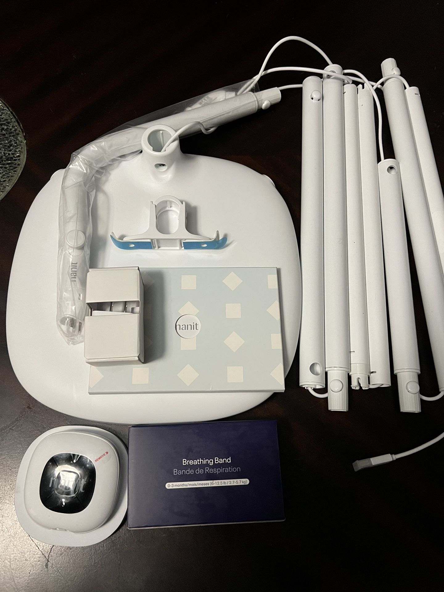 Nanit Pro Smart Baby Monitor & Floor Stand with Breathing Band, New Version