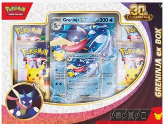 Pokémon TCG Greninja ex Box 30th Celebration