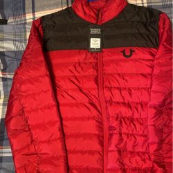 True Religion Puffer Jacket For Sale