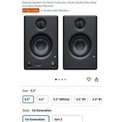 Pre-Sonos E3.5 studio monitors