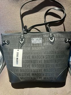 Steve Madden Tote Handbag  & Pouch - NWT