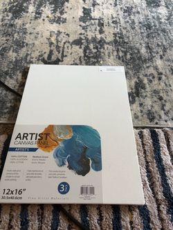 Artist Canvas Panel 12x16 3-Pack