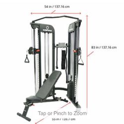 Inspire Fitness FTX Functional Trainer with Bench