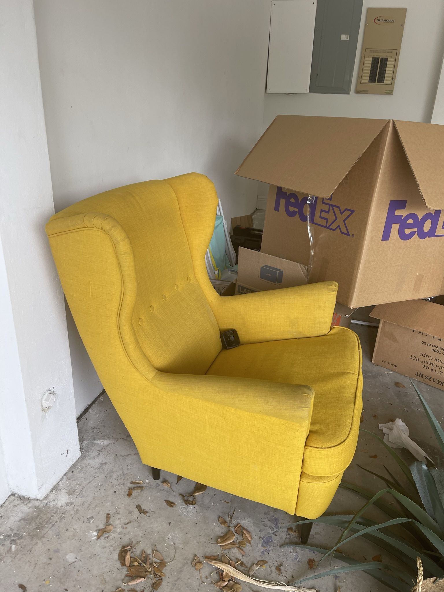 Yellow Arm Chair for Sale in Fort Lauderdale, FL OfferUp