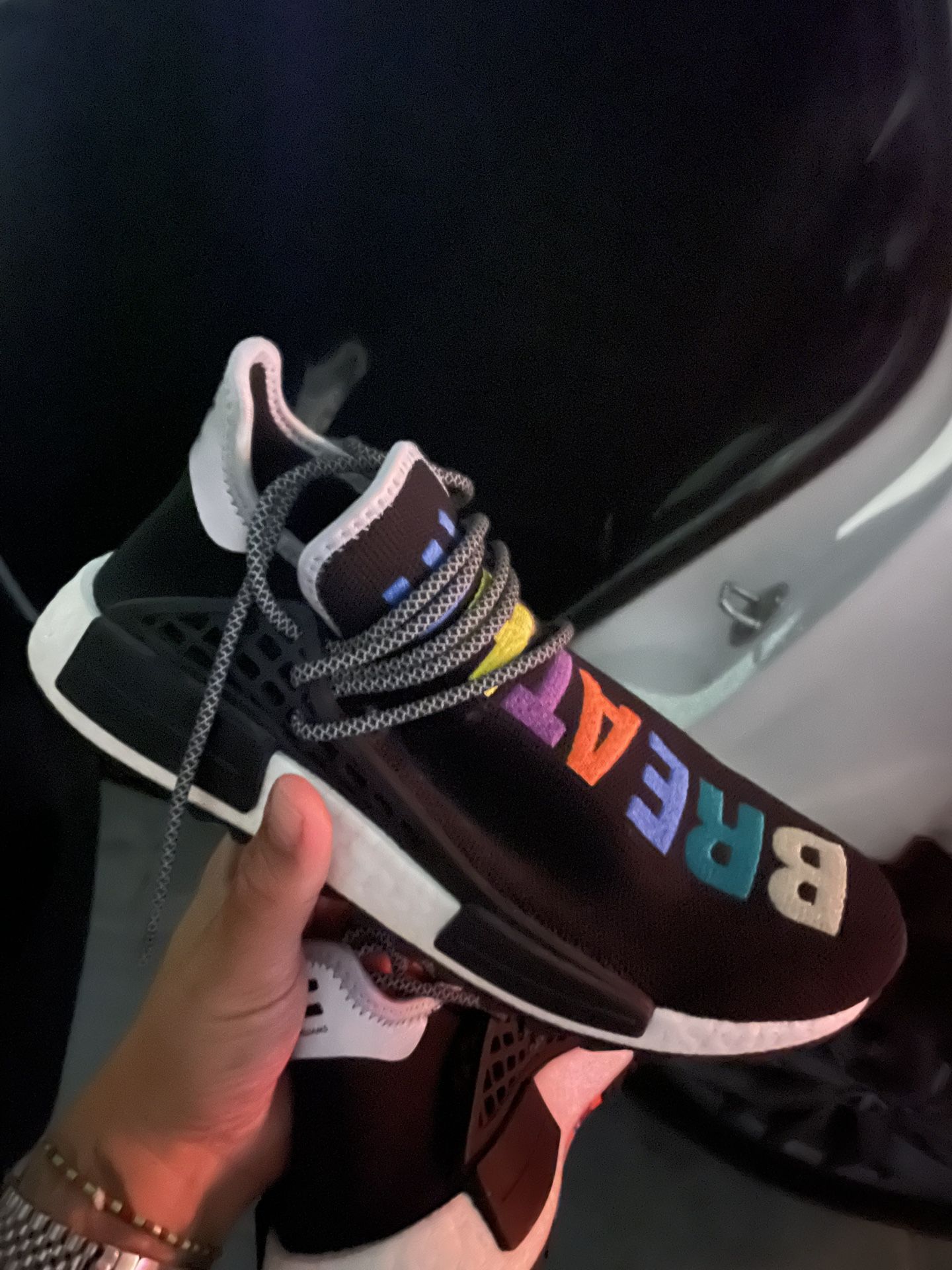 adidas x Pharrell Williams Hu NMD TR "Friends & Family Breathe/Walk"