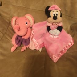 Pink Baby Comfort Items Bright Star And Disney 