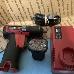 Great Pre-owned Snap-on CT661 3/8” 7.2v Impact Set