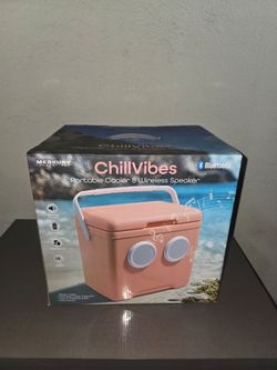 Merkury ChillVibes Portable Cooler & Bluetooth Speaker