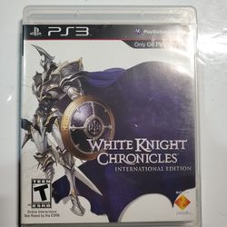 White Knight Chronicles International Edition (Sony PlayStation 3, PS3)