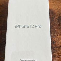Grey iPhone 12 Pro Apple certified refurbished unlocked