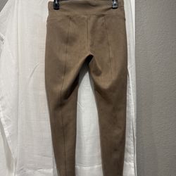 Spanx faux suede leggings