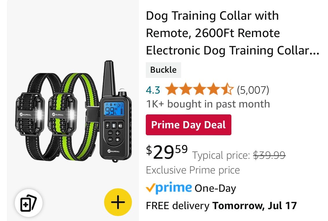 Dog Training Collar 