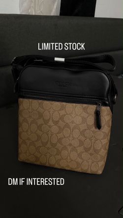 MALE COACH SIDEBAGS 2 of each colorway brand new