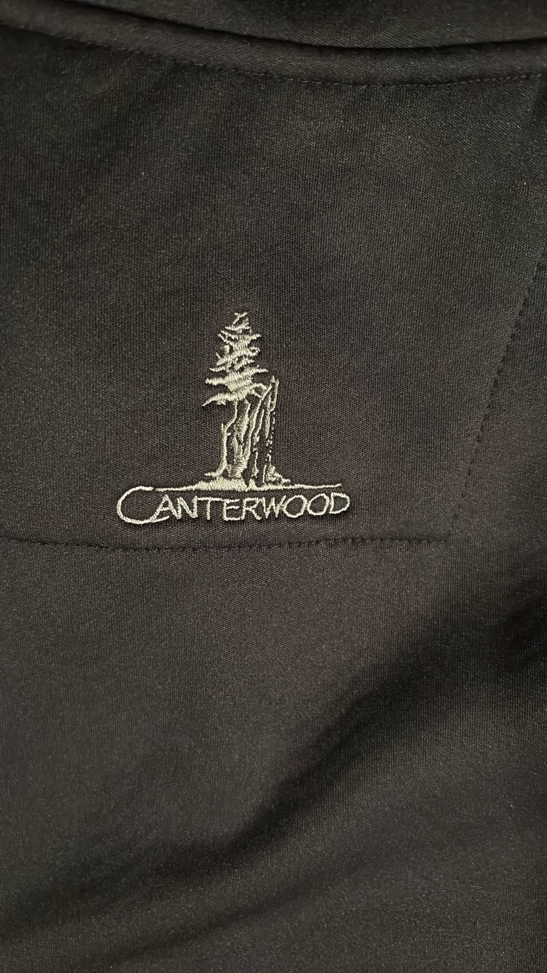 Canterwood Golf & Country Club Zippered Vest Wm M