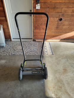 Earthwise push reel mower 16 inch