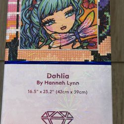 Diamond Art Club DAC Dahlia By Hannah Lynn Diamond Painting NEW RETIRED
