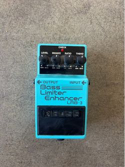 Boss Bass Limiter Enhancer Pedal