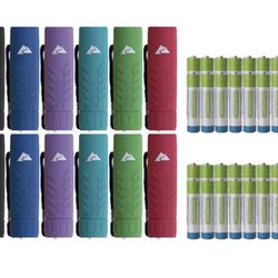 Flash lights with free batteries 