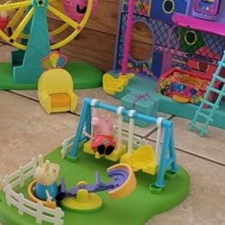 Peppa Pig Full Sity & Playground House Set 