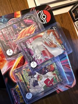 Pokémon TCG Lot of 3 Sleeved Cards