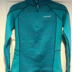 Avalanche Blue 1/4 Zip Pullover - S