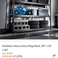 Gladiator Heavy Duty Mega Rack 90x24x90
