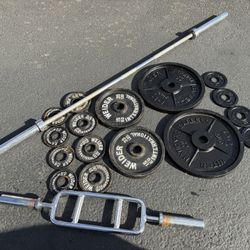 258lbs Olympic Weight Set