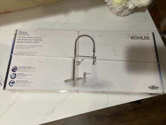 Kohler Sous Semi-Professional Pull Down Kitchen Faucet - New Sealed Box