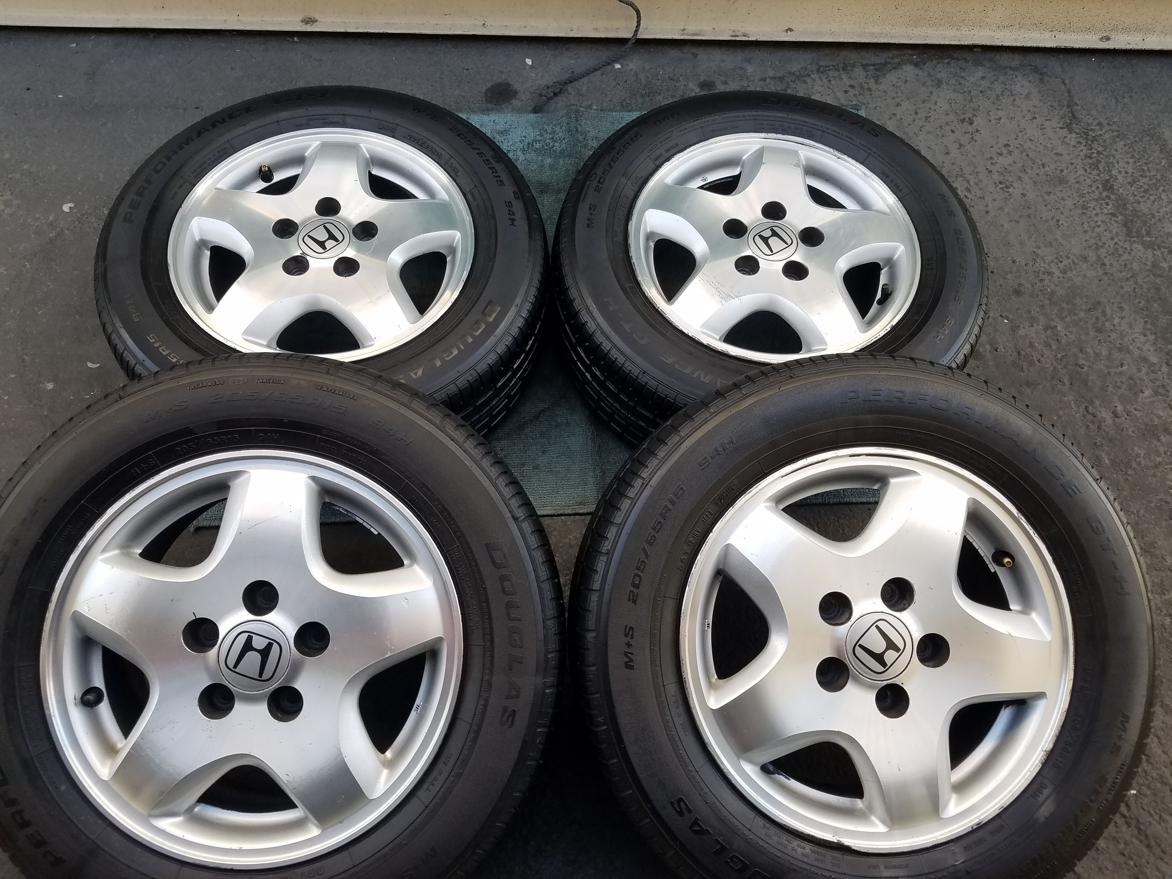Honda Accord Rims 15" fit 1998 al 2006 de 👍🏻5 verlos👍🏻