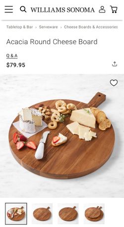 Williams Sonoma Cheese Board (Brand New)