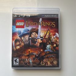 Lego The Lord Of The Rings Ps3